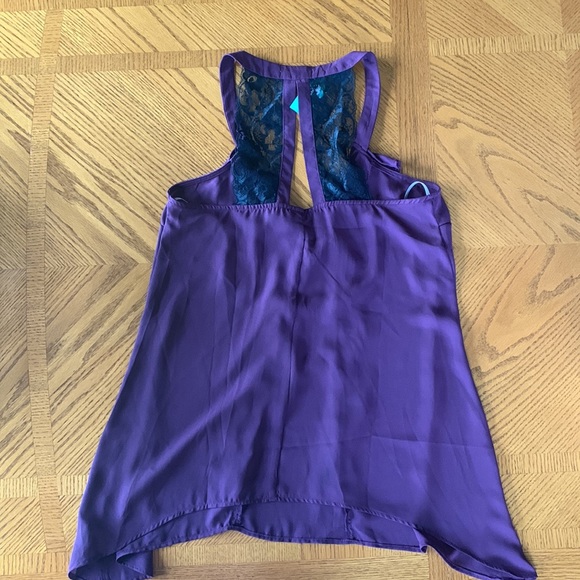 NWT Maurices Medium dark purple top - Picture 2 of 4